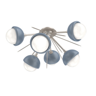 Cabochon LED Semi Flush Mount in Beige Silver (404|CLB0093-02-BS-WL-L3-BU)