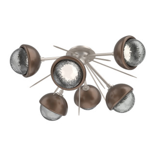 Cabochon LED Semi Flush Mount in Beige Silver (404|CLB0093-02-BS-S-L3-BB)