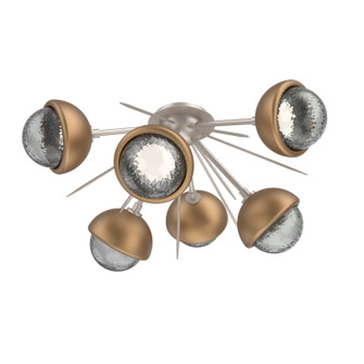 Cabochon LED Semi Flush Mount in Beige Silver (404|CLB0093-02-BS-S-L1-NB)