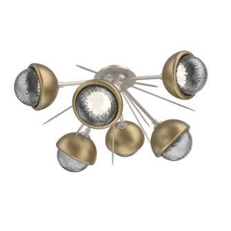 Cabochon LED Semi Flush Mount in Beige Silver (404|CLB0093-02-BS-S-L1-GB)