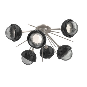 Cabochon LED Semi Flush Mount in Beige Silver (404|CLB0093-02-BS-S-L1-BM)