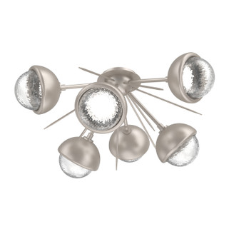 Cabochon LED Semi Flush Mount in Beige Silver (404|CLB0093-02-BS-C-L3-MS)