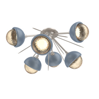 Cabochon LED Semi Flush Mount in Beige Silver (404|CLB0093-02-BS-A-L3-BU)