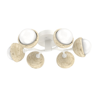 Cabochon LED Flush Mount in Salt White (404|CLB0093-01-WI-WL-L3-TR)