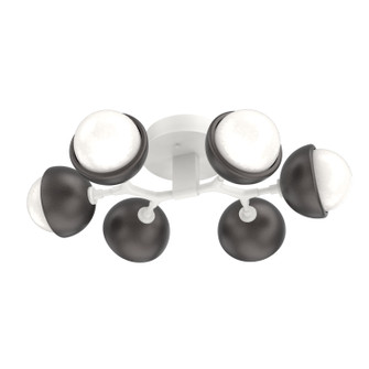 Cabochon LED Flush Mount in Salt White (404|CLB0093-01-WI-WL-L3-GP)