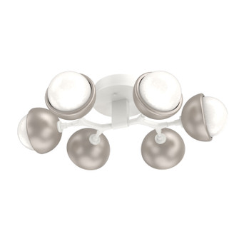 Cabochon LED Flush Mount in Salt White (404|CLB0093-01-WI-WL-L3-BS)