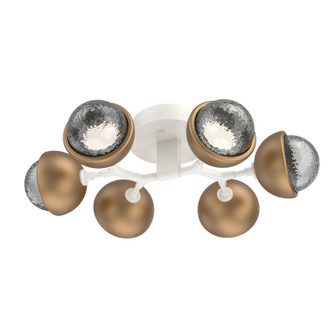 Cabochon LED Flush Mount in Salt White (404|CLB0093-01-WI-S-L3-NB)