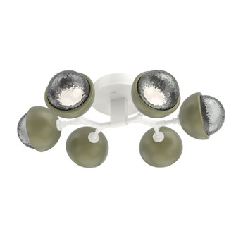 Cabochon LED Flush Mount in Salt White (404|CLB0093-01-WI-S-L3-GE)