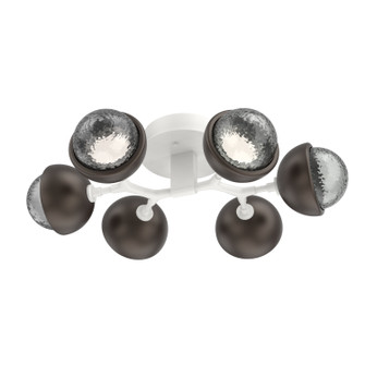Cabochon LED Flush Mount in Salt White (404|CLB0093-01-WI-S-L3-FB)