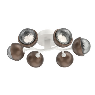 Cabochon LED Flush Mount in Salt White (404|CLB0093-01-WI-S-L3-BB)
