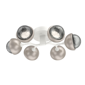Cabochon LED Flush Mount in Salt White (404|CLB0093-01-WI-S-L1-BS)