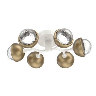 Cabochon LED Flush Mount in Salt White (404|CLB0093-01-WI-C-L3-GB)