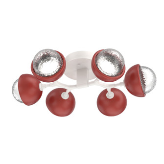 Cabochon LED Flush Mount in Salt White (404|CLB0093-01-WI-C-L1-RE)