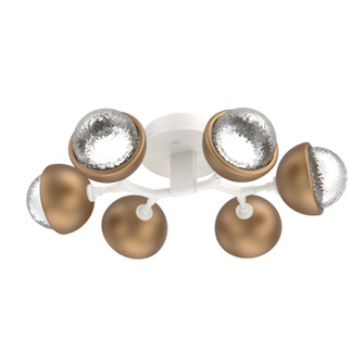 Cabochon LED Flush Mount in Salt White (404|CLB0093-01-WI-C-L1-NB)