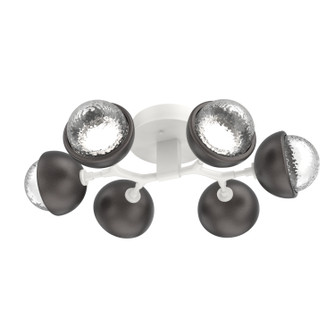 Cabochon LED Flush Mount in Salt White (404|CLB0093-01-WI-C-L1-GP)