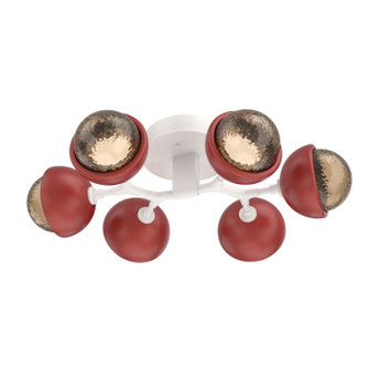 Cabochon LED Flush Mount in Salt White (404|CLB0093-01-WI-B-L1-RE)