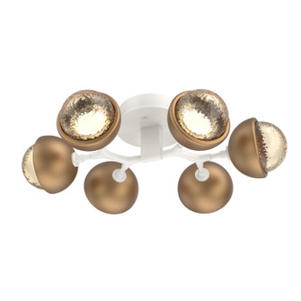 Cabochon LED Flush Mount in Salt White (404|CLB0093-01-WI-A-L3-NB)