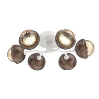 Cabochon LED Flush Mount in Salt White (404|CLB0093-01-WI-A-L1-BB)