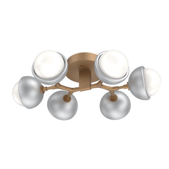 Cabochon LED Flush Mount in Novel Brass (404|CLB0093-01-NB-WL-L3-CS)