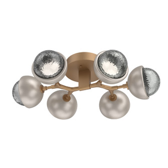 Cabochon LED Flush Mount in Novel Brass (404|CLB0093-01-NB-S-L3-BS)