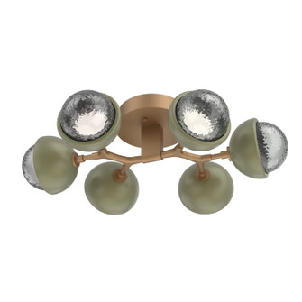 Cabochon LED Flush Mount in Novel Brass (404|CLB0093-01-NB-S-L1-GE)