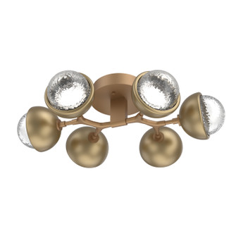 Cabochon LED Flush Mount in Novel Brass (404|CLB0093-01-NB-C-L3-GB)