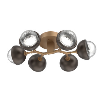 Cabochon LED Flush Mount in Novel Brass (404|CLB0093-01-NB-C-L3-FB)