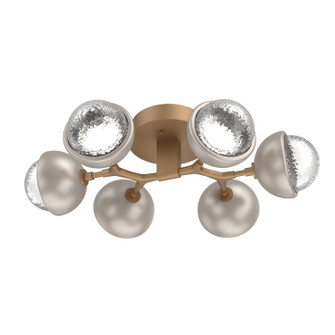 Cabochon LED Flush Mount in Novel Brass (404|CLB0093-01-NB-C-L3-BS)