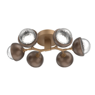 Cabochon LED Flush Mount in Novel Brass (404|CLB0093-01-NB-C-L3-BB)