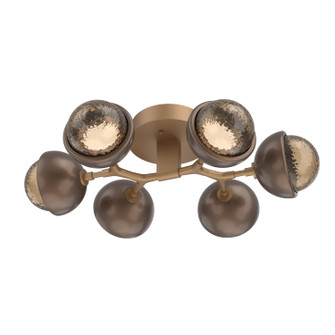Cabochon LED Flush Mount in Novel Brass (404|CLB0093-01-NB-B-L3-BB)