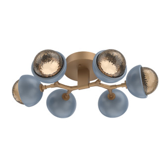Cabochon LED Flush Mount in Novel Brass (404|CLB0093-01-NB-B-L1-BU)