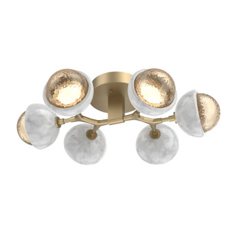 Cabochon LED Flush Mount in Novel Brass (404|CLB0093-01-NB-A-L1-WM)