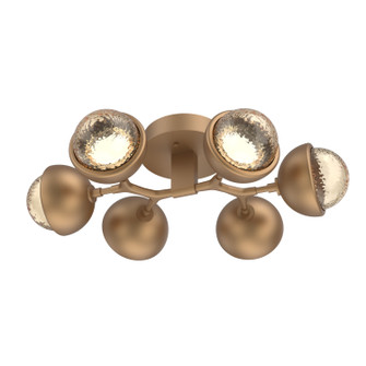 Cabochon LED Flush Mount in Novel Brass (404|CLB0093-01-NB-A-L1-MS)