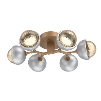 Cabochon LED Flush Mount in Novel Brass (404|CLB0093-01-NB-A-L1-CS)