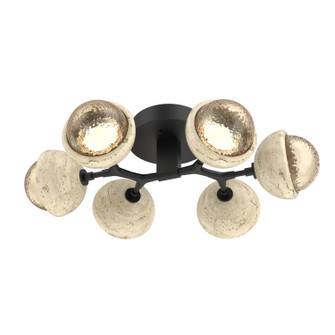 Cabochon LED Flush Mount in Matte Black (404|CLB0093-01-MB-A-L3-TR)