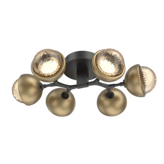 Cabochon LED Flush Mount in Matte Black (404|CLB0093-01-MB-A-L1-GB)