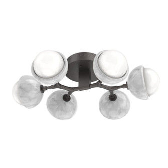 Cabochon LED Flush Mount in Graphite (404|CLB0093-01-GP-WL-L3-WM)