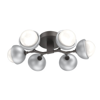Cabochon LED Flush Mount in Graphite (404|CLB0093-01-GP-WL-L3-CS)