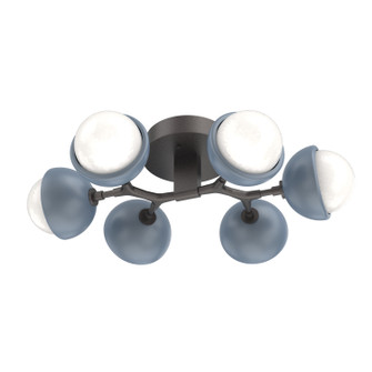 Cabochon LED Flush Mount in Graphite (404|CLB0093-01-GP-WL-L3-BU)