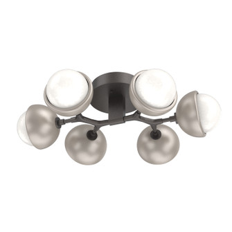 Cabochon LED Flush Mount in Graphite (404|CLB0093-01-GP-WL-L3-BS)