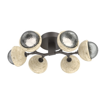 Cabochon LED Flush Mount in Graphite (404|CLB0093-01-GP-S-L1-TR)