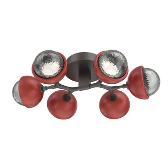 Cabochon LED Flush Mount in Graphite (404|CLB0093-01-GP-S-L1-RE)