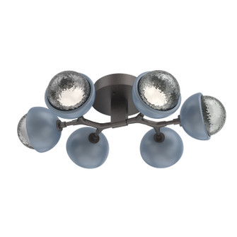 Cabochon LED Flush Mount in Graphite (404|CLB0093-01-GP-S-L1-BU)