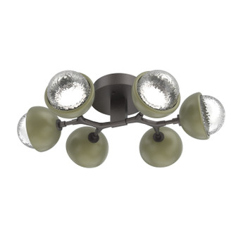 Cabochon LED Flush Mount in Graphite (404|CLB0093-01-GP-C-L3-GE)