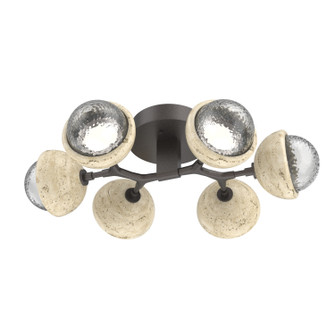 Cabochon LED Flush Mount in Graphite (404|CLB0093-01-GP-C-L1-TR)