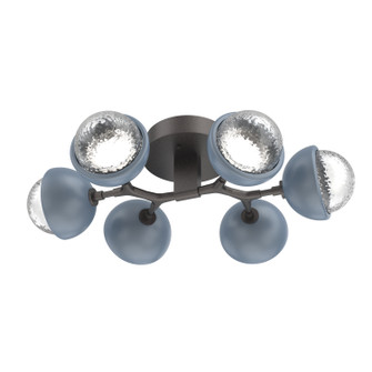 Cabochon LED Flush Mount in Graphite (404|CLB0093-01-GP-C-L1-BU)