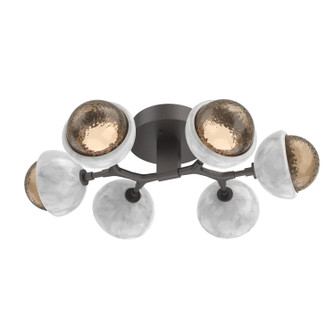 Cabochon LED Flush Mount in Graphite (404|CLB0093-01-GP-B-L1-WM)