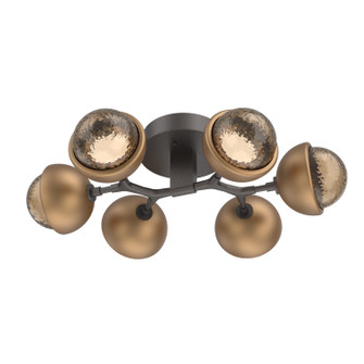 Cabochon LED Flush Mount in Graphite (404|CLB0093-01-GP-B-L1-NB)