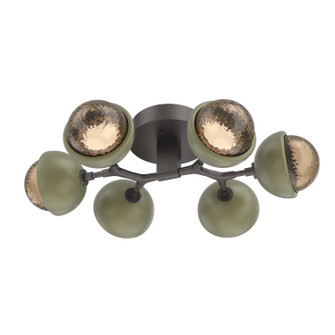 Cabochon LED Flush Mount in Graphite (404|CLB0093-01-GP-B-L1-GE)