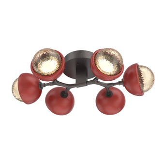 Cabochon LED Flush Mount in Graphite (404|CLB0093-01-GP-A-L3-RE)